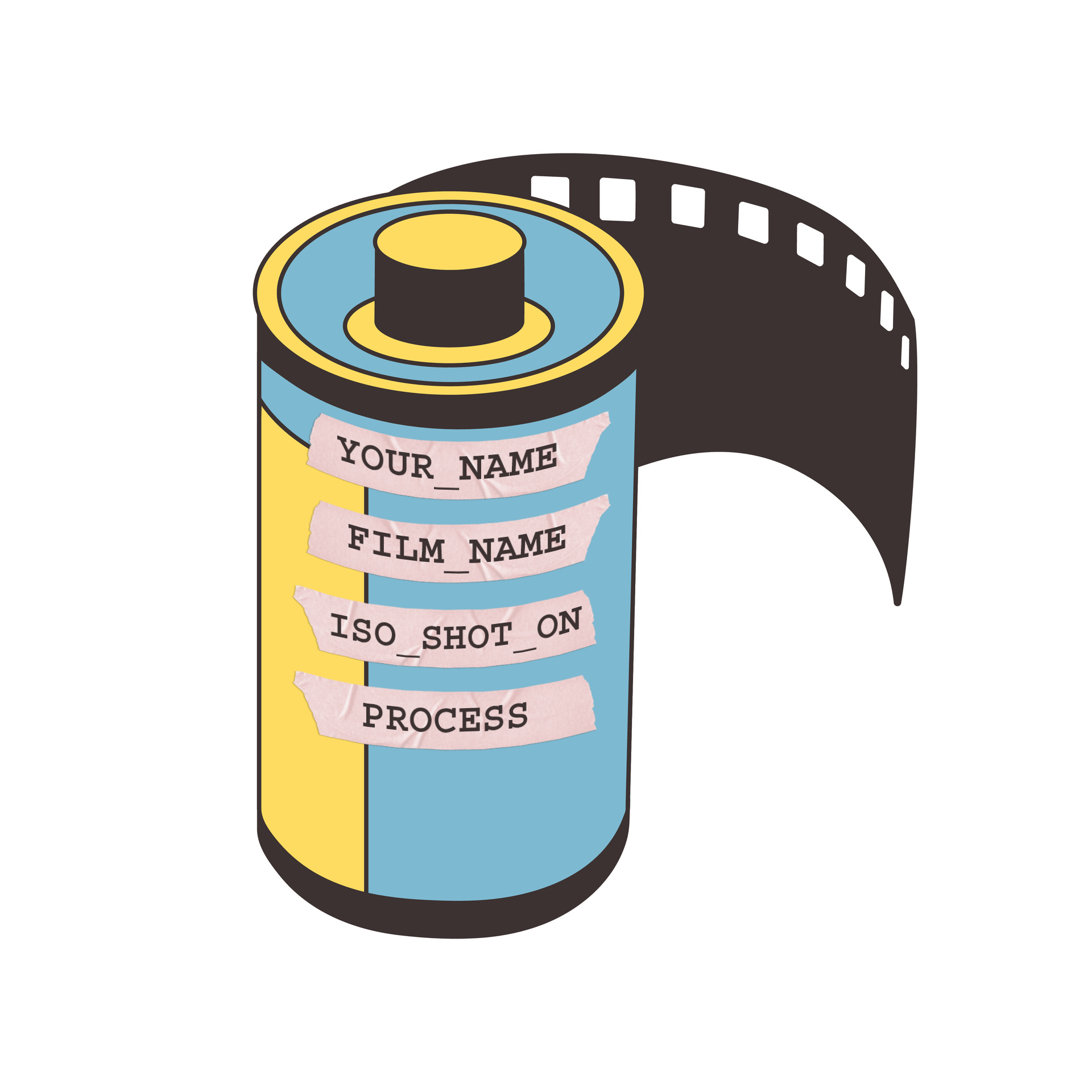 Film Label Format